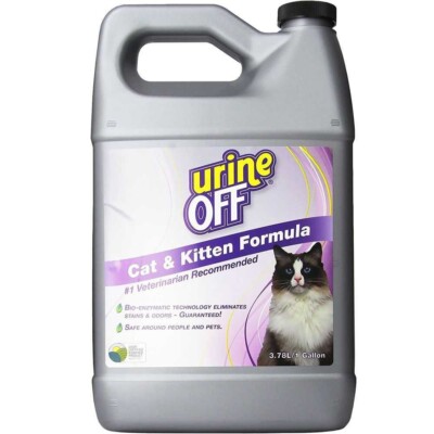 Urine Off Cat & Kitten - Ordor & Stain Remover Gallon