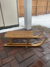 Children’s Wooden Sled 