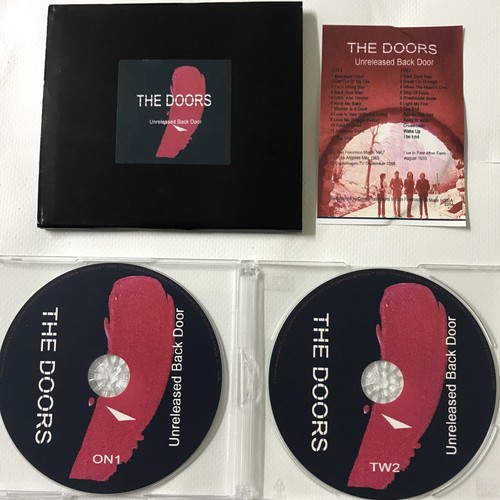 The Doors Unreleased Back Door , 2 CD Set Excelsior / Cima