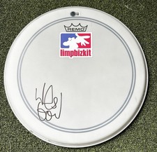 WES BORLAND SIGNED DRUMHEAD REMO JSA LIMP BIZKIT RACC TRUSTED SELLER A
