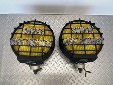 Jdm Ipf Super Off Roader Yellow Fog Lights Pair 200mm 4x4 4wd Japan