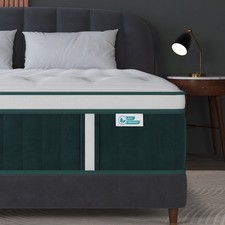 12"14" Twin Full Queen King Size Mattress in a Box Hybrid Spring Memory Foam
