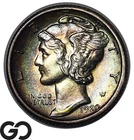 1920-S Mercury Dime, Gorgeous Gem BU++ Key Date