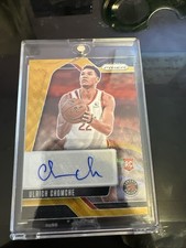 2024-25 Prizm Ulrich Chomche True Gold Prizm Rookie RC AUTO /10 -Toronto Raptors