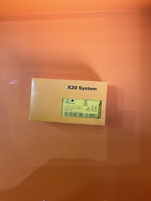 B&R X20 SD 1207 REV D0 SAFE DIGITAL COUNTER INPUT MODULE