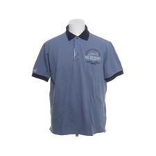 Sansibar, Poloshirt, Größe: XL, Blau/Grau, Baumwolle, Print, Herren #qYS