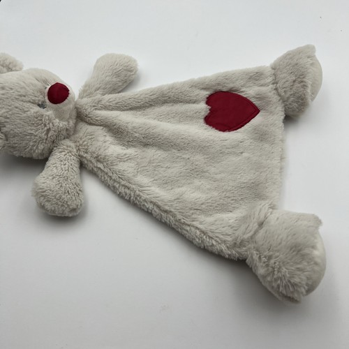 Lovey Sonaglio Pietra Nascita Granato Demdaco Animale Bambini Orso Bianco Gennaio - Foto 7 di 8