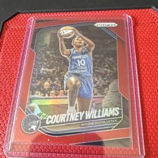 Panini Prizm 2025 Red Prizm Courtney Williams #69/299 Minnesota Lynx WNBA