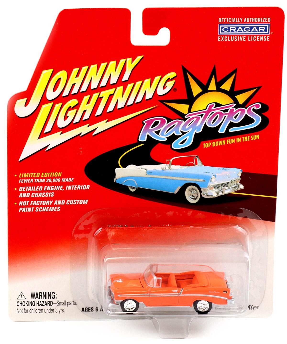 1:64 Johnny Lightning 1956 Chevy Bel Air Orange