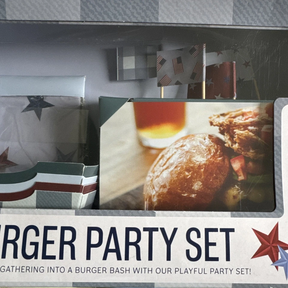 2 Boxes -Charcoal Companion Burger Party Set for cookouts and barbeques (4 Set) - Image 3 of 4