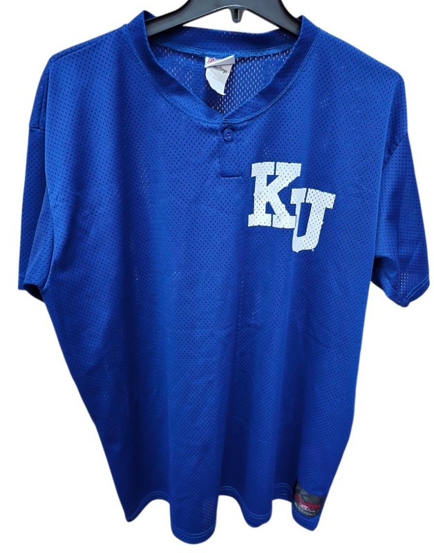 Used - Kansas University Jayhawks Unisex Size XL #68 Rawlings Jersey