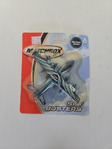 Four (4) New Sealed 2003 2004 Mattel Matchbox Die Cast Sky Busters Air Planes - Picture 2 of 11