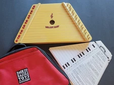 Melody Lap Harp/Zither with 60 Songs, CASE,  plus extras