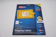 Avery 8164 3 1/3 x 4in Trueblock 25 Sheets 150 Shipping Labels
