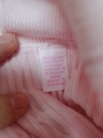 NEW Victoria's Secret Pink Knit Foldover Flare Pants - Pink Tulip Size US Large