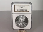2002 1 Oz .999 Fine Silver American Silver Eagle $1 MS 69 MS69 NGC 1oz 1 Ounce