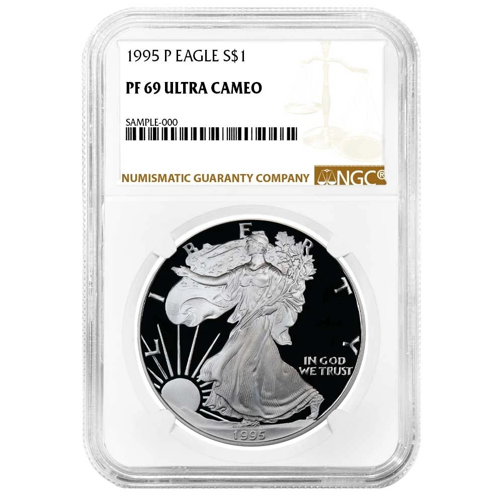 American Eagle 1 oz Precious Metal Content per Unit 1995 Silver