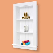14 x 24 Medicine Cabinet Recessed, Wall Niche, Bathroom Wall Cabinet, 3-Tier,...