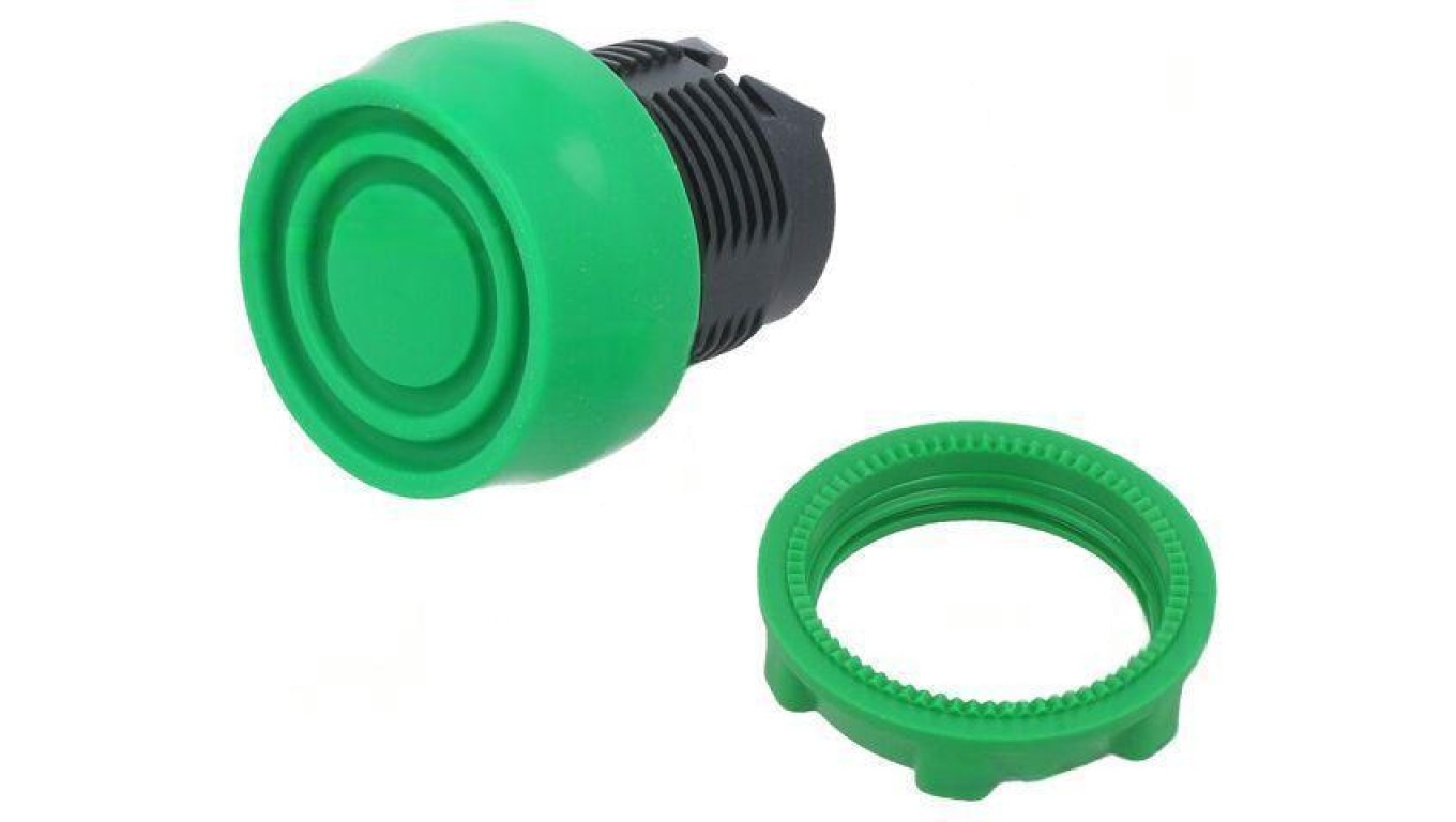 22mm push button switch pos. rod 1 green IP66 ZB5AP3S