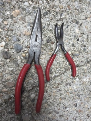 Mac Tools USA Needle Nose Pliers Lot Of 2