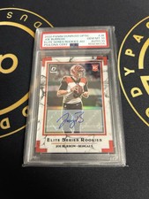 2020 Donruss Optic Joe Burrow Elite Series rookies auto /25 psa 10