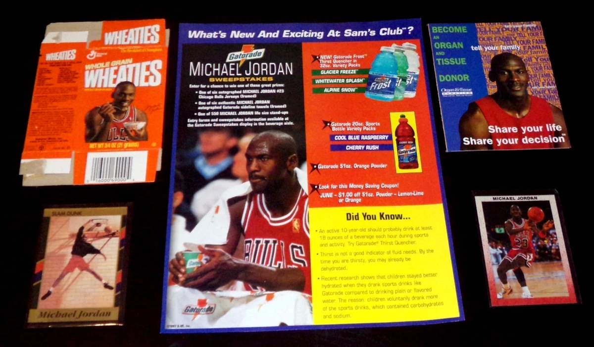 Michael Jordan Gatorade In Vintage Sports Cereal Boxes for sale | eBay