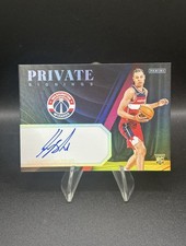 2024 Panini Private Signings Kyshawn George #PS-KYS Rookie Auto Card Wizards