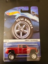 Hot Wheels Chevy silverado Real Riders 12/18