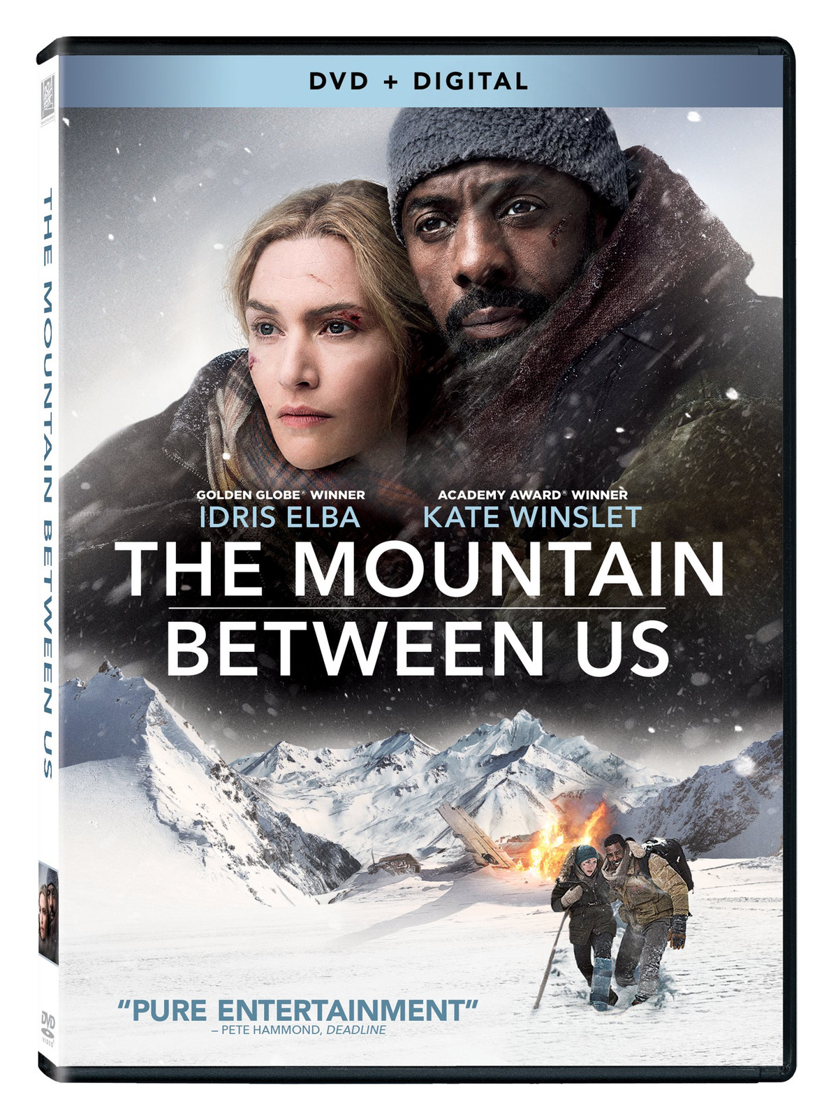 Mountain Between Us, The (DVD) Idris Elba Kate Winslet Beau Bridges