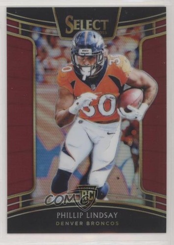 Phillip Lindsay [Maroon Prizm] #79 card