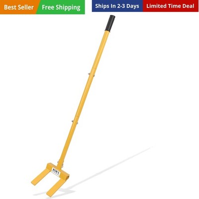 Pallet Buster Tool with Handle 3 Section 41in - Deck Wrecker Dismantler Wood ...
