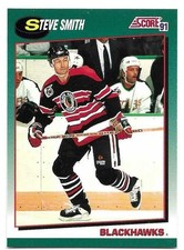 STEVE SMITH 1991-92 SCORE ROOKIE TRADED CARD NEAR MINT CONDITION. rookie card picture