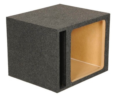 Q Power HD115 15'' Single Heavy Duty Vented Square Subwoofer Sub Enclosure Box