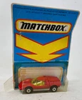 Vintage HTF Bulgarian Matchbox Mazda RX500 Solid Red No Tampos On Damaged Card