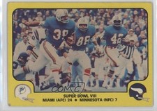 1978 Fleer Team Action Larry Csonka Paul Warfield #64 HOF qp4