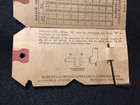 VTG DENNISON TAG ROBERTS-GORDON APPLIANCE CORP CALIBRATION CARD, GAS RATE TOOL — photo 7
