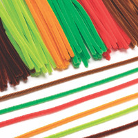 FE621 Pfeifenreiniger-Bastelset, Wald, 150 StüCk, Kunstbedarf FüR Kinder, Bastel