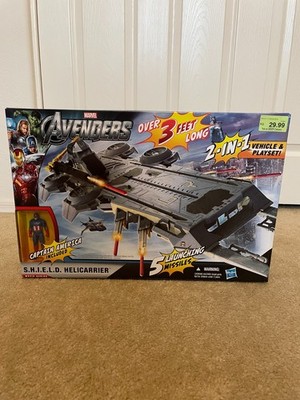 Avengers Helicarrier Playset NIB NRFB Hasbro w/ Captain  America