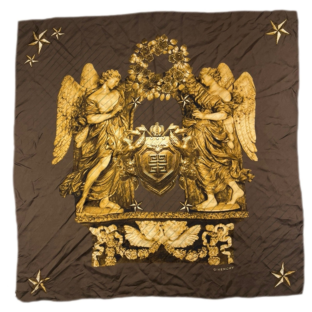 Givenchy by Ricardo Tisci Rare Silk Scarf Handkerchief | eBay