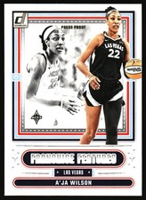 2025 Donruss WNBA #11 A'ja Wilson Franchise Features Press Proof
