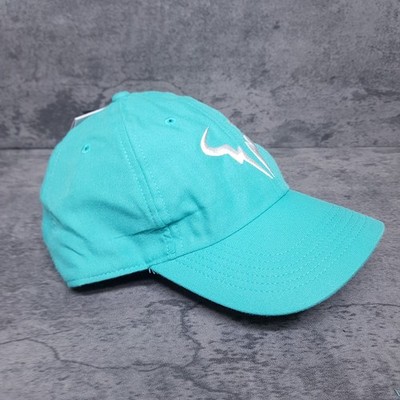 NIKE Dri-Fit Rafael Nadal Heritage 86 Tennis Cap Hat Teal