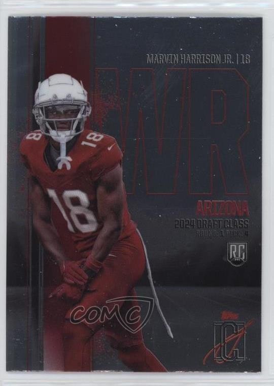 2024 Topps Signature Class Rookies Chrome Variations Marvin Harrison Jr RC 19c6