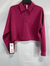 Alo Pink Sweatshirt - Size XS