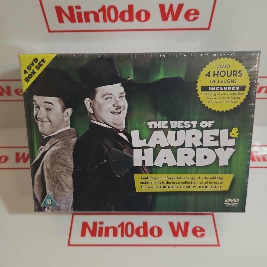 The Best of Laurel And Hardy (4 x DVD) Comedy (2013)  NEW & SEALED - PAL R2