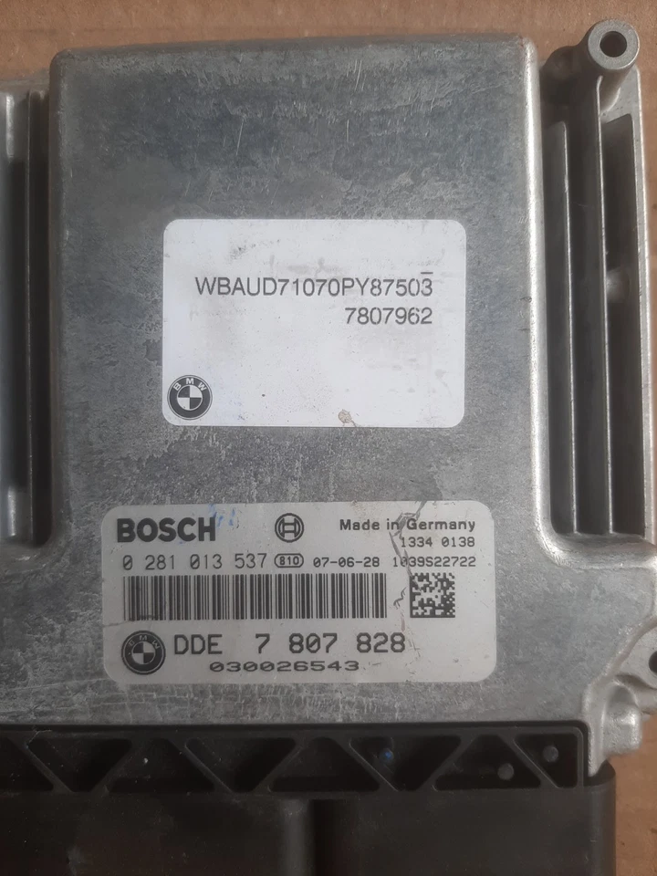 Centralina Motore Bmw Serie 1 E81 2007 2.0 Diesel DDE7807828 - Immagine 2 di 4