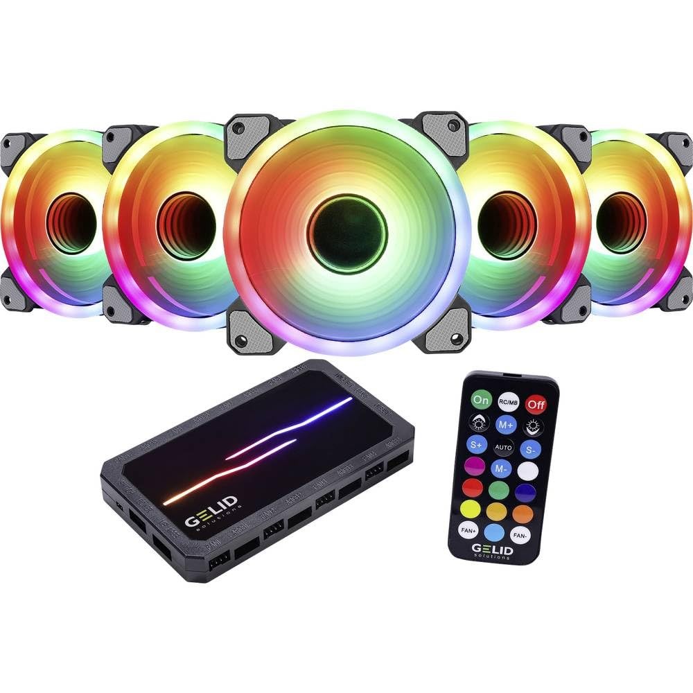 Hub Amber 8 Pro pour setup gaming silencieux à 8 ventilateurs