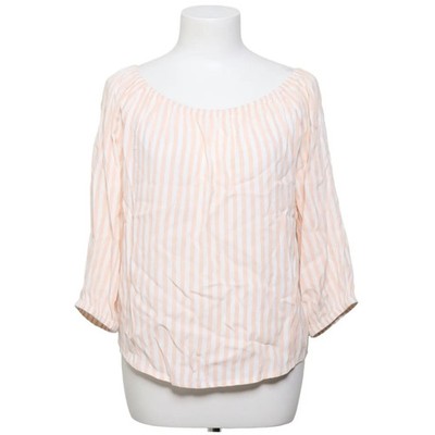 Custommade, Bluse, Größe: 34, Metty, Beige/Weiß, Viskose, Streifen, Damen #Iof