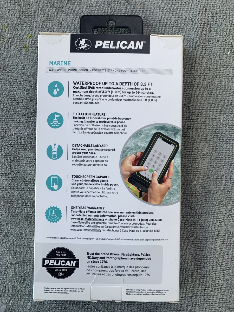 NEW Pelican Marine Regular Waterproof Phone Pouch- Great Kayak Item For Phones | eBay NEW Pelican Marine Regular Waterproof Phone Pouch- Great Kayak Item For Phones | eBay