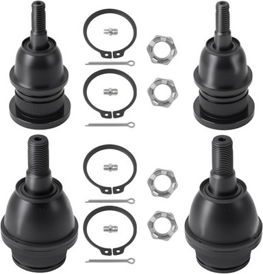 K6541 K6540 4PCS Front Lower and Upper Suspension Ball Joint for Cadillac