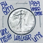 1939 BU UNCIRCULATED WALKING LIBERTY SILVER HALF DOLLAR AUTHENTIC U.S. MINT 6178